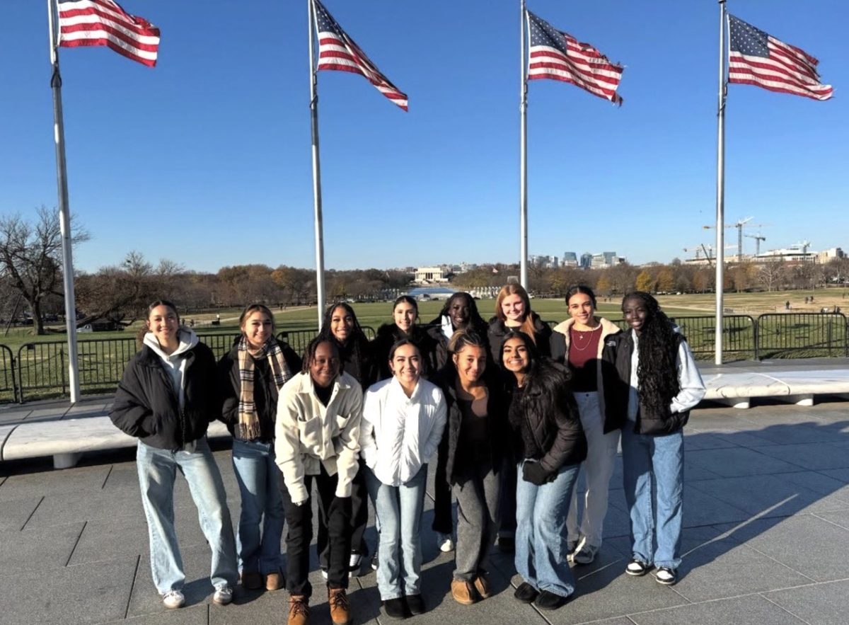The Sierra Pacific girls basketball team travels to Washington D.C. for a tournament this season.
