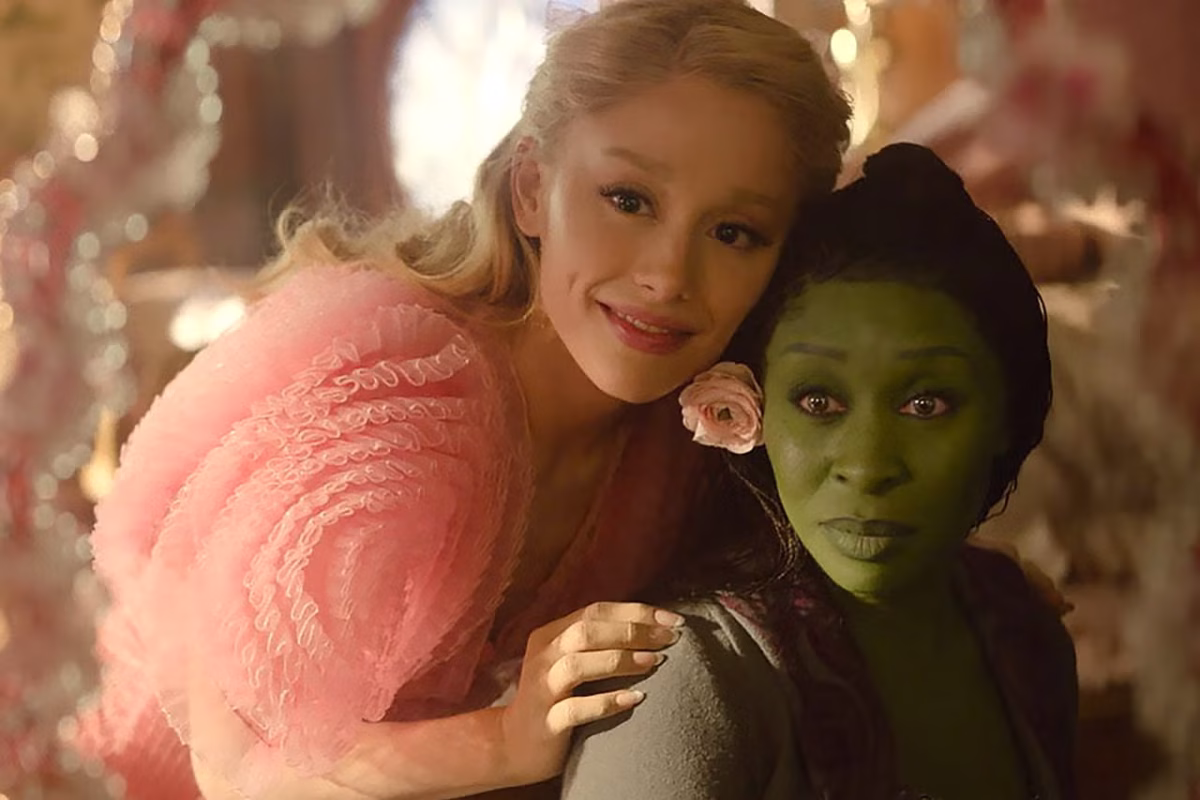 "Wicked" stars Ariana Grande and Cynthia Erivo.