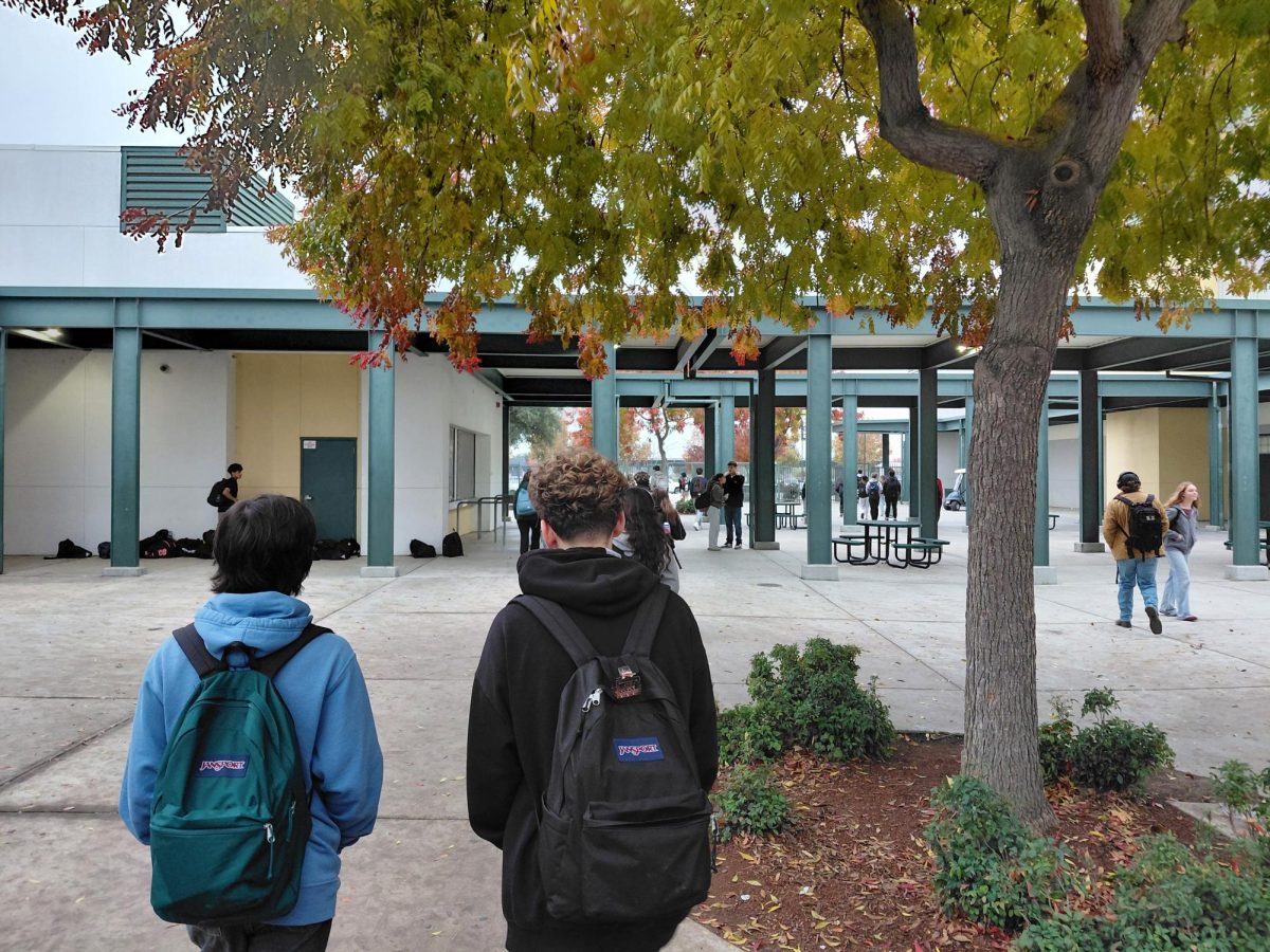 Students don't have enough time to walk around with friends or relax at lunch or break