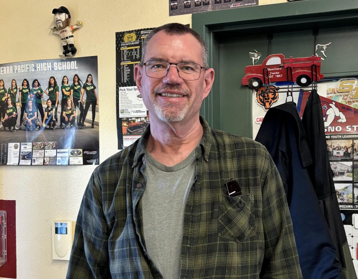 Sierra Pacific teacher Allen Blanchard has been at the school since it opened in 2009.