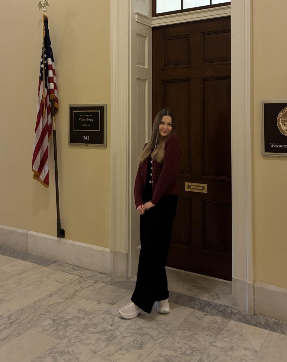 Sierra Pacific junior Eva Knuta is a foreign exchange student from Latvia.